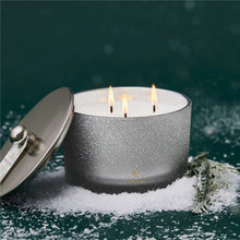 Load image into Gallery viewer, Frasier Fir Flocked 3-Wick Poured Candle
