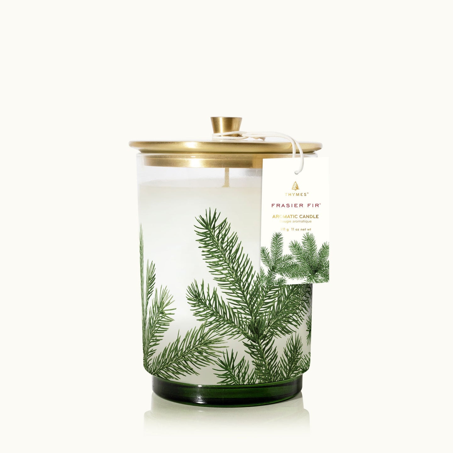 Thymes Frasier Fir Heritage Medium Pine Needle Luminary Candle