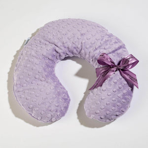 Lavender Insert Neck Pillow - Lilac Dot