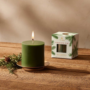 Frasier Fir Small Pillar Candle