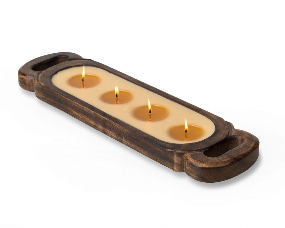 Himalayan Handmade Candles Wooden Candle Tray