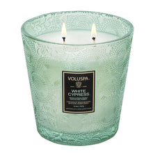 Load image into Gallery viewer, White Cypress Candles
